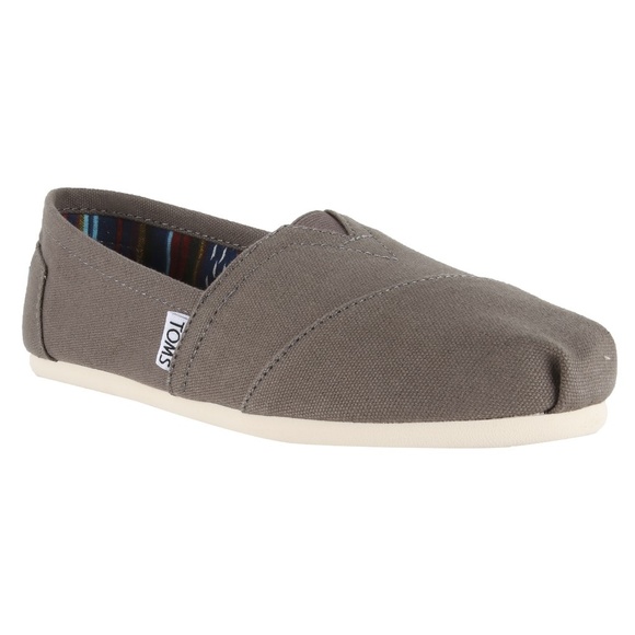 Toms Shoes - TOMS Ash Women Slip On Classic Canvas Casual Shoes
